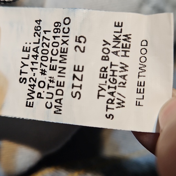 Etica Tyler Boy Ankle Straight Distressed Jeans - Picture 13 of 15